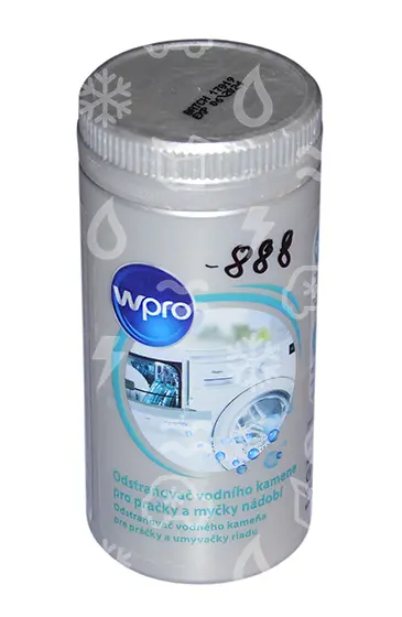 odstraňovač vodního kamene v pračkách a myčkách Wpro, 250 g, WHIRPOOL
